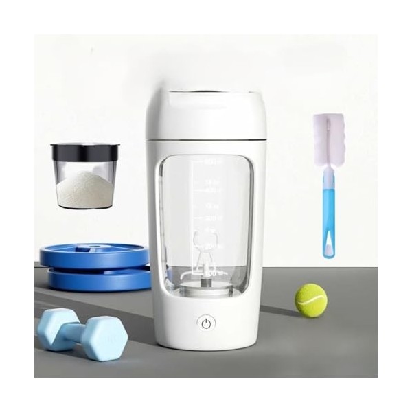 Shaker électrique protiene Blanc Amaigrissement et perte de poids