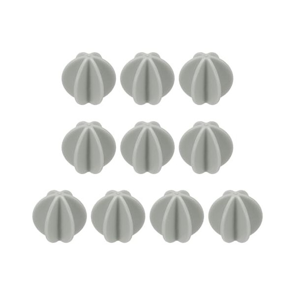 sourcing map Lot de 10 boules shaker en plastique de 3,8 cm pour mélanger les protéines, les boissons sportives - Rose Amaigr...
