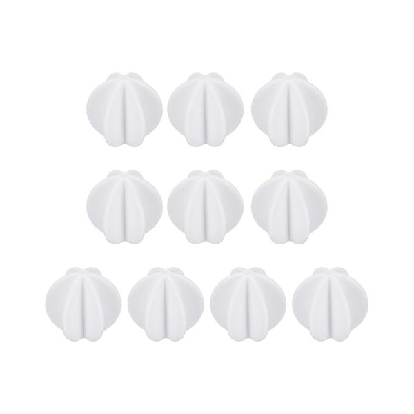 sourcing map Lot de 10 boules shaker en plastique de 3,8 cm pour mélanger les protéines, les boissons sportives - Rose Amaigr...