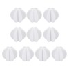 sourcing map Lot de 10 boules shaker en plastique de 3,8 cm pour mélanger les protéines, les boissons sportives - Rose Amaigr...