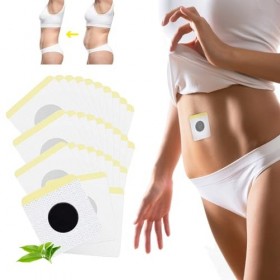 Lot de 30 patchs minceur pour perdre du poids rapidement - Patchs minces pour brûler les graisses sur le ventre - Perte de po