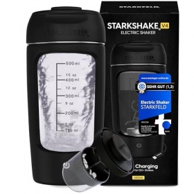 STARKSHAKE V4 – Excellent shaker électrique de F.A.Z. Verlag 2025 | Shaker électrique à protéines pour shakes protéinés | 8 A...