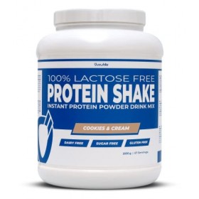 OVOWHITE Protein Shake Protéine naturelle 100 % sans lactose et sans produits laitiers 2 kg végétariens Cookies and Cream Bis