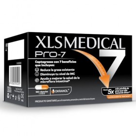 XLS MEDICAL Pro-7 - Gélules pour une aide à la perte de poids - 7 avantages - Perdez jusquà 5x plus de poids quavec un régi