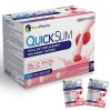 Quick Slim Substitut de Repas Shake pour La Perte de Poids, 30 portions, 20g de Protéines, 27 vitamines et minéraux, Fibres A