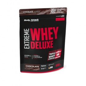 Body Attack Extreme Whey Deluxe Complément pour Sportif Chocolat 900 g