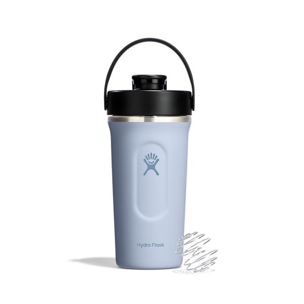 Hydro Flask - Insulated Shaker Bottle - Shaker isolé 709 ml 24 oz pour Smoothies, Boissons Protéinées et Compléments Alimen A...