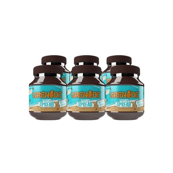 Grenade Carb Killa Spread 6x360g Caramel salé - Aliments fonctionnels - Protéines à tartiner