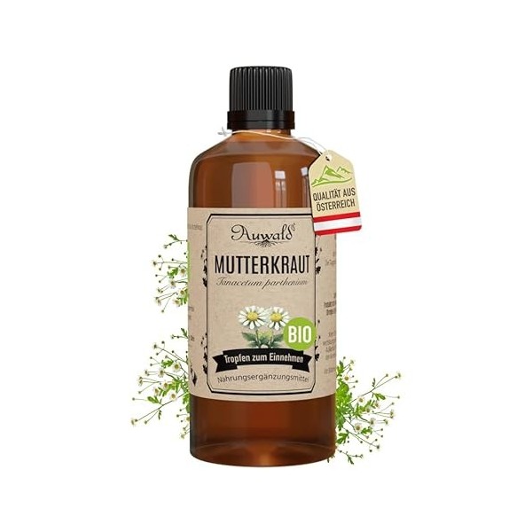 Auwald Gouttes dagripaume bio – Extrait de haute qualité, essence et teinture – 100 % agriculture biologique, sans additifs 