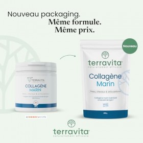 COLLAGÈNE MARIN Breveté Peptan® en Poudre | 250g de Peptides de Collagène Purs | Riche en Tripeptides | Articulations Souples
