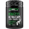 BCAA Ultra Caps 320 gélules - 1100 mg par Gélule - Extra hautement Dosé & Pur - Ratio 8:1:1 - L-Leucine, L-Isoleucine, L-Vali...