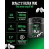 BCAA Ultra Tabs - 365 Comprimés avec 1000 mg de BCAA par Comprimé - Ratio Optimal 2:1:1 - Complexe d’Acides Aminés à base de 