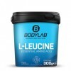 Bodylab24 L-leucine acide aminé essentiel 300g, poudre de L-leucine pure sans autres additifs, supplément en poudre pour lap