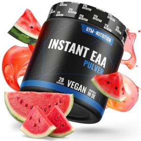 Poudre EAA Premium hautement dosée I Complexe des 8 acides aminés essentiels EAA I Vegan I Riche en BCAA I Sans additifs inut