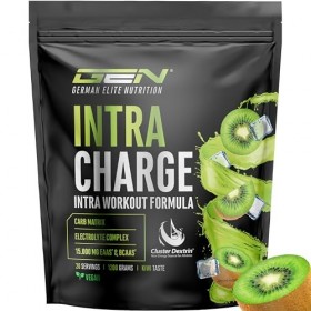 Intra Charge Workout Drink 1,2 kg - Complexe hautement dosé avec Cluster Dextrin®, 9 EAA et BCAA essentiels, L-glutamine, L-g