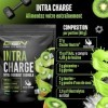Intra Charge Workout Drink 1,2 kg - Complexe hautement dosé avec Cluster Dextrin®, 9 EAA et BCAA essentiels, L-glutamine, L-g