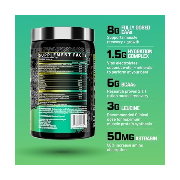 Nutrex EAA + Hydration, Maui Twist - 390g