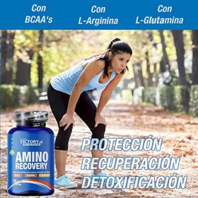 Victory Endurance Amino Recovery 120 Gélules Avec BCAA, L-Arginine et L-Glutamine, Idéal pour la Récupération Musculaire ap