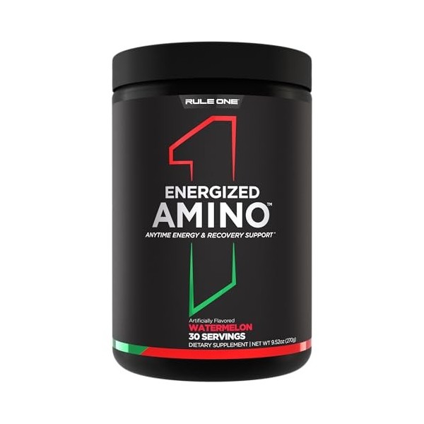 Rule One Energized Amino, Pineapple Passion Fruit - 270g BCAA