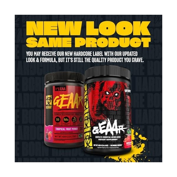 Mutant GEAAR, Orange Rush - 400g