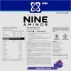 USN Nine Aminos 330g Pétillant de raisin - Acides aminés - Mélange dacides aminés BCAA