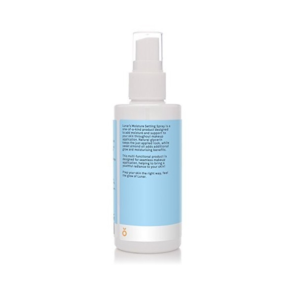 Fixateur de Maquillage Spray. Makeup Setting Spray Hydratant Fixant par Lunar Glow 100ml.