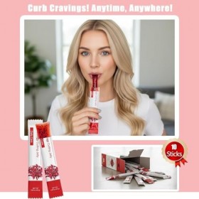 Gelée Minceur - Peau Éclatante, Saveur Grenade, Soin Quotidien, Acide Hyaluronique, Détox et Soin Quotidien