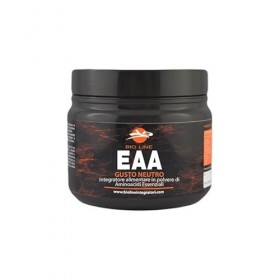 Laboratori Bio Line - EAA Acides Aminés Essentiels Poudre avec Acides Aminés Ramifiés BCAA 2 1 1 250 gr Suppléments Pré Wor