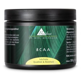 BCAA en poudre selon le Dr med. Michalzik sans additifs de BIOTIKON®