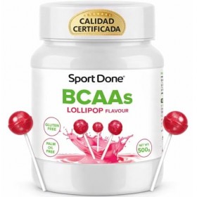 BCAAs Premium Acides Aminés 2:1:1 saveur Lollipop 500g SportDone