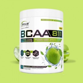 Genius Nutrition BCAA 811 400g Pomme verte - Acides aminés - BCAA