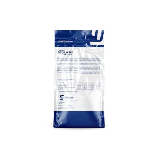 INSPORT Nutrition - PERFECT ISOLATE PROTEIN - Supplément Sportif Professionnel - Isolat de Protéine - BCAA - EAA - Pure WPI -...