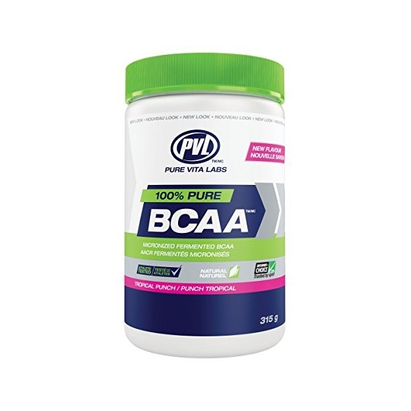 Pure Vita Labs 100% PURE BCAA Tropical Punch 315g
