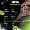 EAA Energy Mix - 500 g - Amino Matrix + Focus Matrix - Sans sucre - Avec caféine, taurine, guarana, N-acétyl-L-tyrosine - Boo