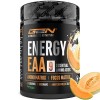 EAA Energy Mix - 500 g - Amino Matrix + Focus Matrix - Sans sucre - Avec caféine, taurine, guarana, N-acétyl-L-tyrosine - Boo