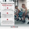 BCAA OPTIMAX 2.1.1 - Essentiel pour la Préparation, Récupération - Entraînements Efficaces, Performances Accentuées - HMB, Gl