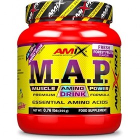 AMIX PRO M.A.P AMINO DRINK 344 GRAMMES, GOÛT FOREST FRUITS