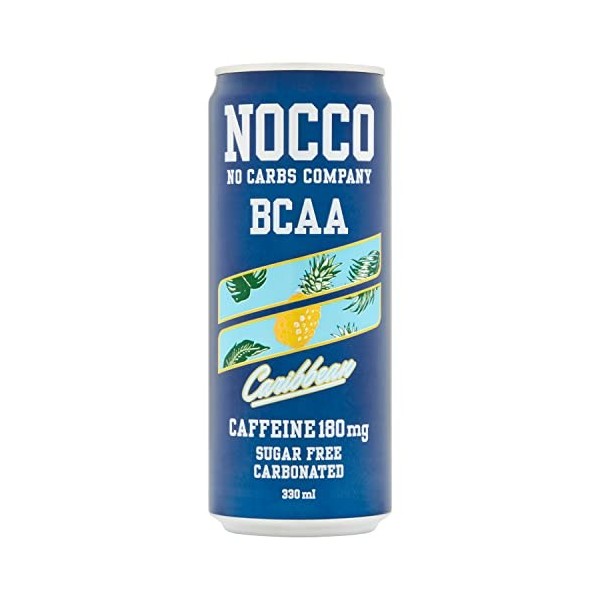 NOCCO Bcaa 330 Ml X 24 24 Caribbean BCAA