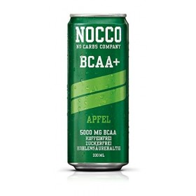 nocco BCAA Drink avec consigne – Goût pomme – No Carbs Company Fitness Drink
