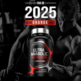 Booster de Testostérone pour Homme – ULTRA ANABOLIC, Formule Renforcée pour la Testostérone, la Musculation, l’Énergie & la L