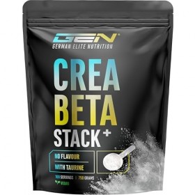 Creatin Beta Alanin Stack - poudre 750 g - créatine monohydrate + bêta-alanine + L-taurine - créatine micronisée de haute qua