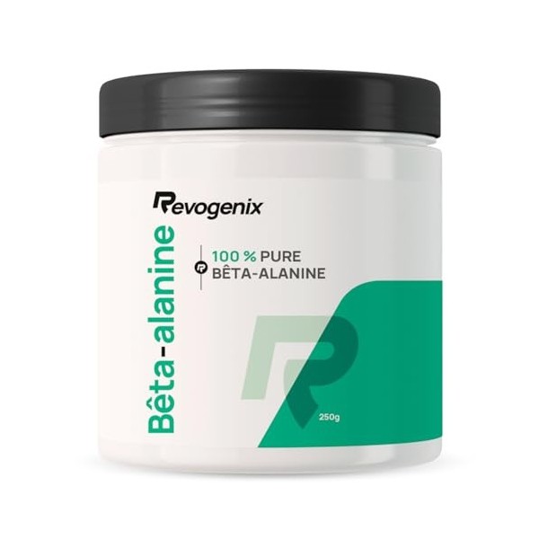 Bêta-Alanine | Poudre Pré-Workout 100% Pure | 83 Portions | Booster d’Entrainement | Force et Endurance | Contre les Crampes 
