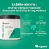 Bêta-Alanine | Poudre Pré-Workout 100% Pure | 83 Portions | Booster d’Entrainement | Force et Endurance | Contre les Crampes 