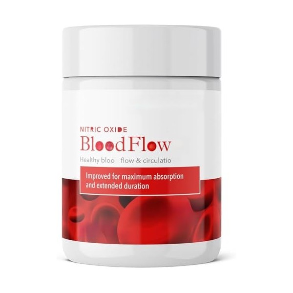 Blood Swiss - Oxyde nitrique avec nitrosigine - Circulation maximale et formule bien-être quotidien - Cycle et métabolisme - 