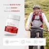 Blood Swiss - Oxyde nitrique avec nitrosigine - Circulation maximale et formule bien-être quotidien - Cycle et métabolisme - 