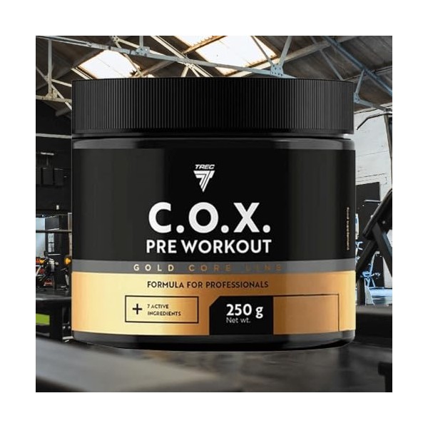 Trec Nutrition C.O.X. Pre Workout 250g Myrtilles glacées - Pré-entraînement - Booster de pré-entraînement