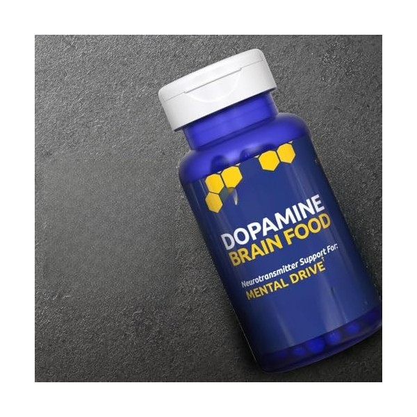 Dopamine Brain Nutrition Support - Améliore la concentration et la motivation mentale, soutient lénergie mentale