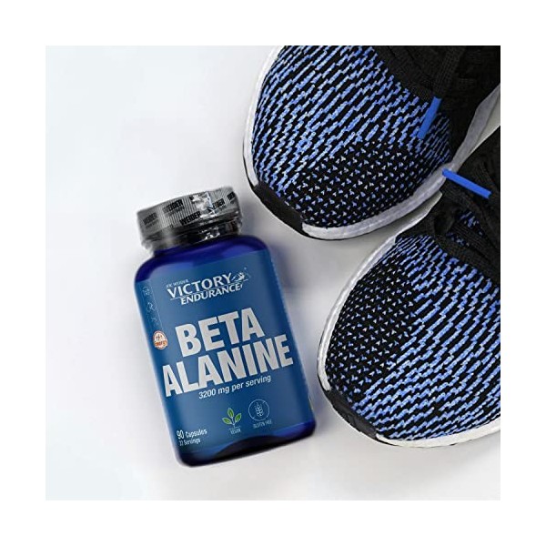 Victory Endurance Beta Alanine 90 Gélules , Aide à augmenter la résistance physique et retarder lapparition de la fatigue