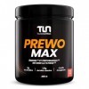 PREWO MAX | Pre-Workout avec Créatine, Caféine, Bêta-Alanine, Citrulline et Arginine | Énergie + Congestion Musculaire | Gins