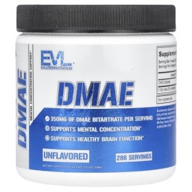 DMAE, non aromatisé, 100 g, Evlution Nutrition